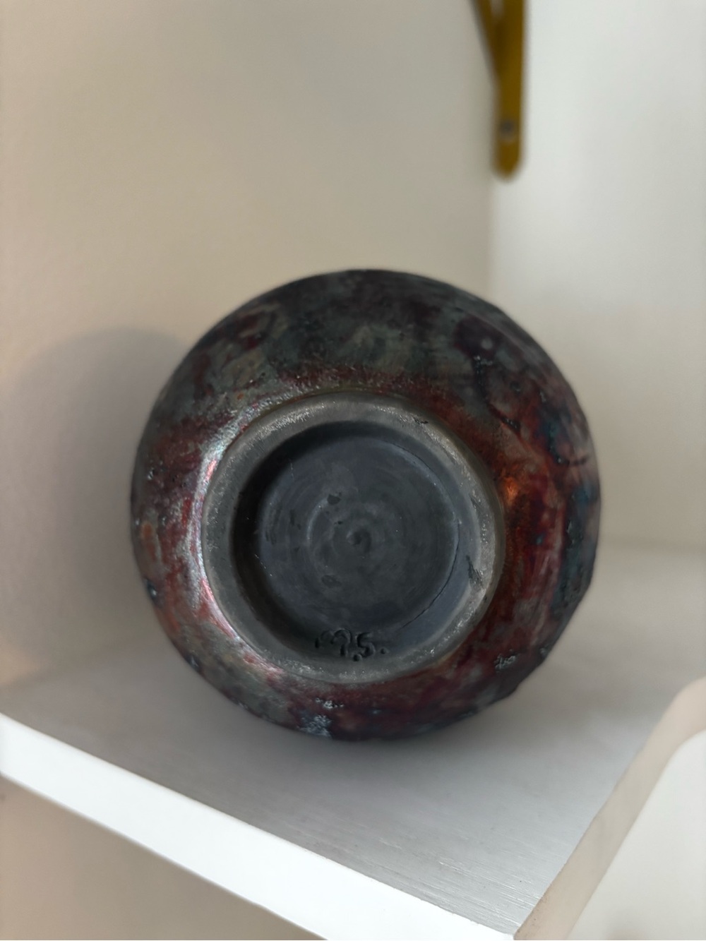 Handcrafted Raku Vase - Picture 8 of 10